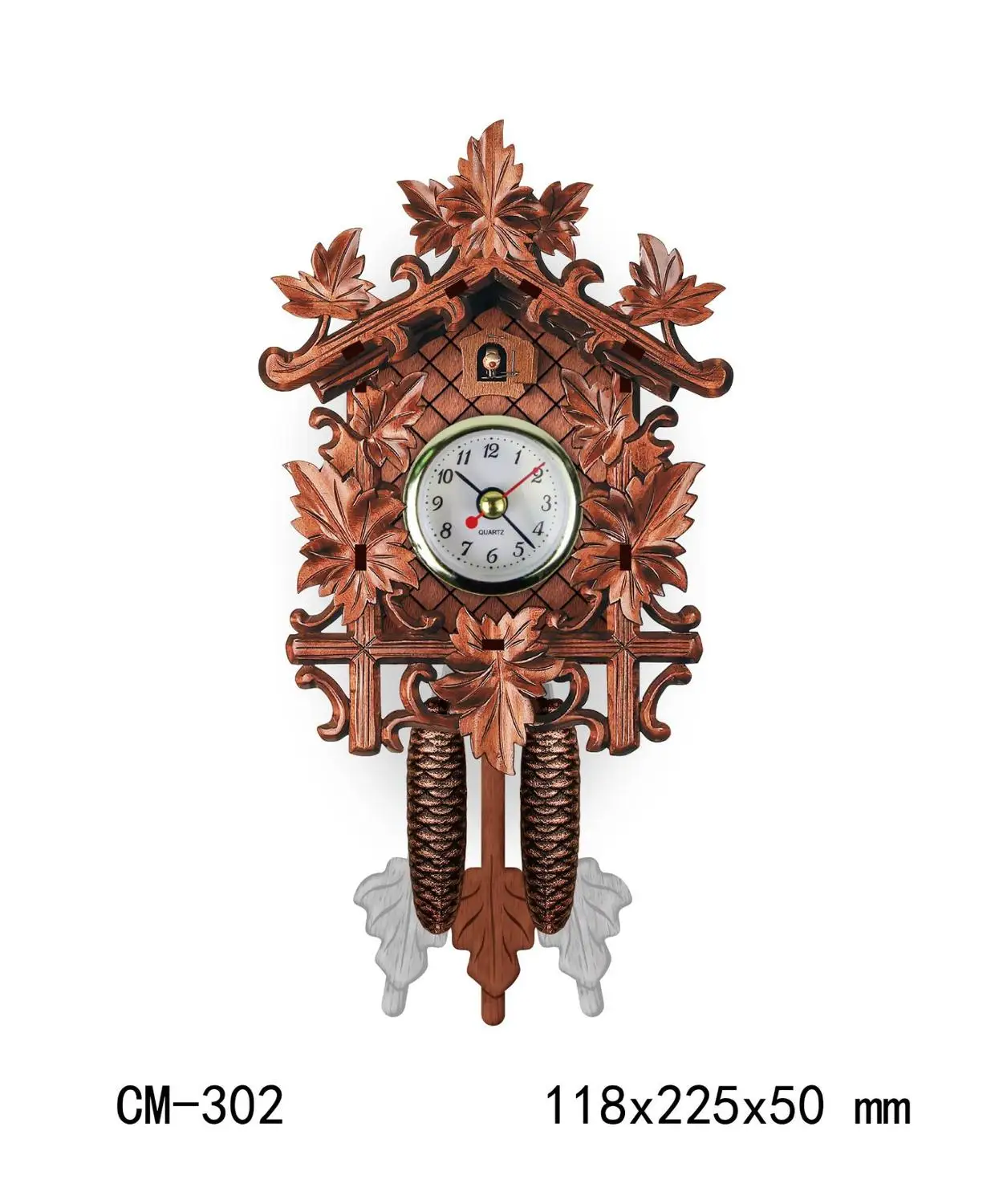 Часы-куклы с немецким черным лесом в скандинавском ретро-стиле деревянные