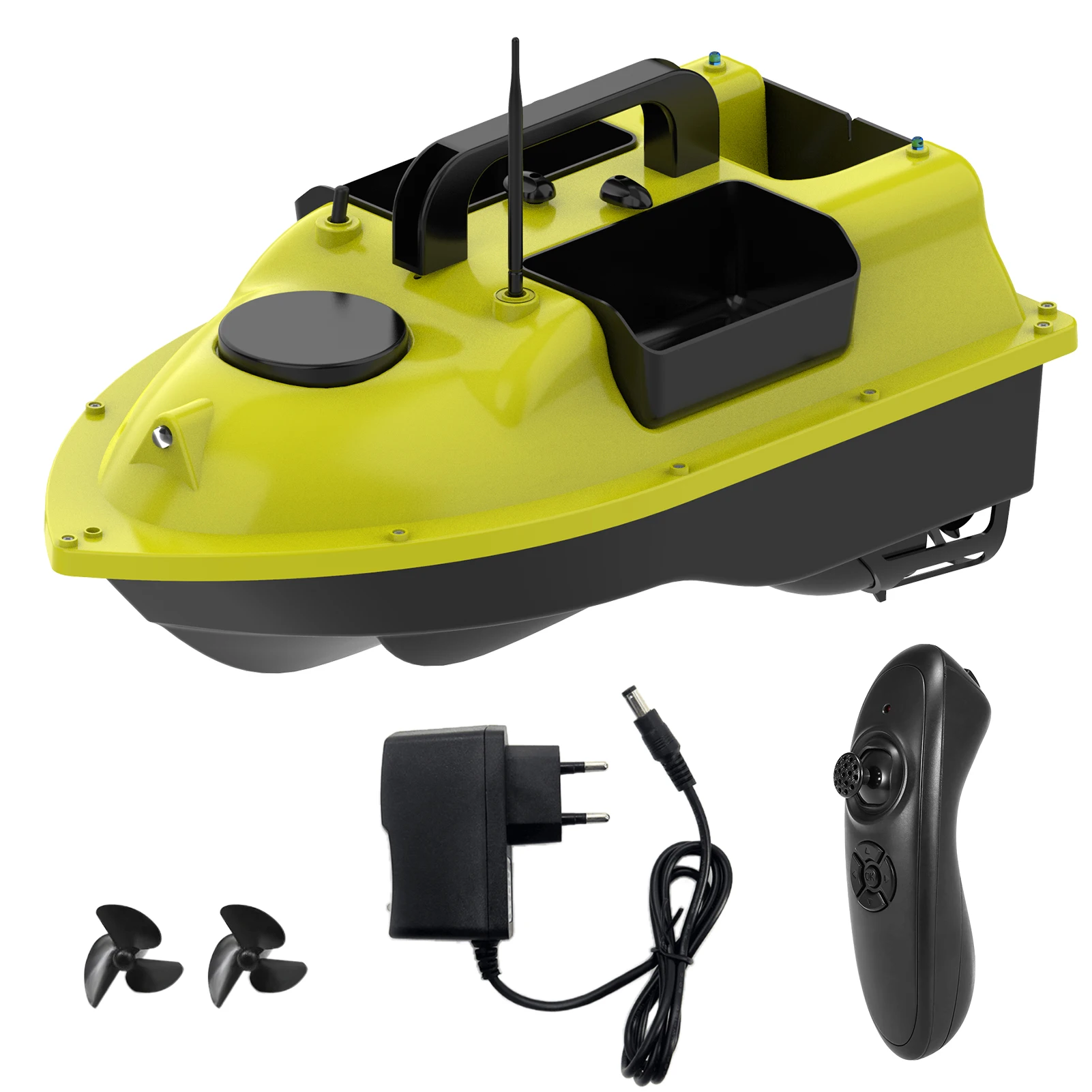 D18 Wireless Remote Control Fishing Bait Boat 540 yards Range with 3 Containers Fish Finder Device | Спорт и развлечения