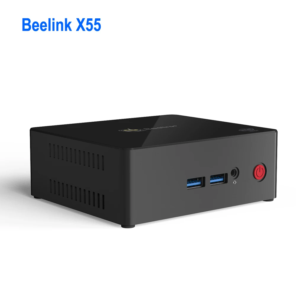 X55 Ultimate WIN10 Мини ПК intel Pentium J5005 2 8 ГГц ГБ ОЗУ 128 ГБ/256 SSD windows 10 компьютер двойной HDMI 1000