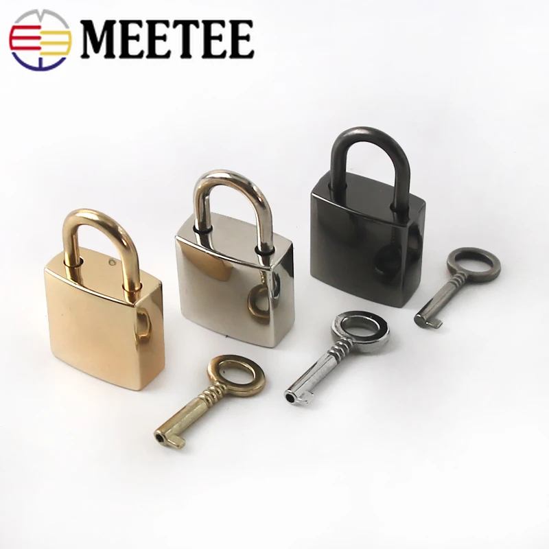 Meetee 2/5 шт. металлические застежки на пружине с замком для легкого открытия, частей закрытия для багажа, кошелька, аксессуаров для украшения.