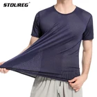 Мужские дышащие футболки для бега, летняя быстросохнущая компрессионная рубашка для бега, спортивный топ, мужские футбольные рубашки для фитнеса