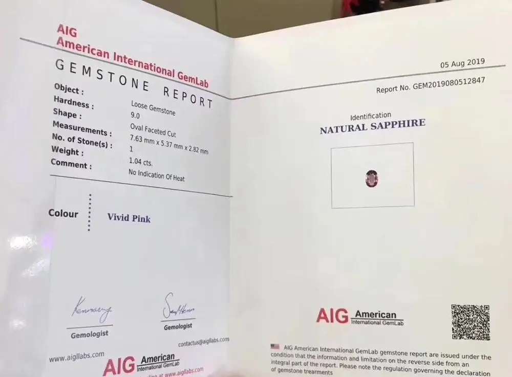 A409 розовый сапфир 1.04ct натуральный нежаркий Шри Ланка свободные драгоценные