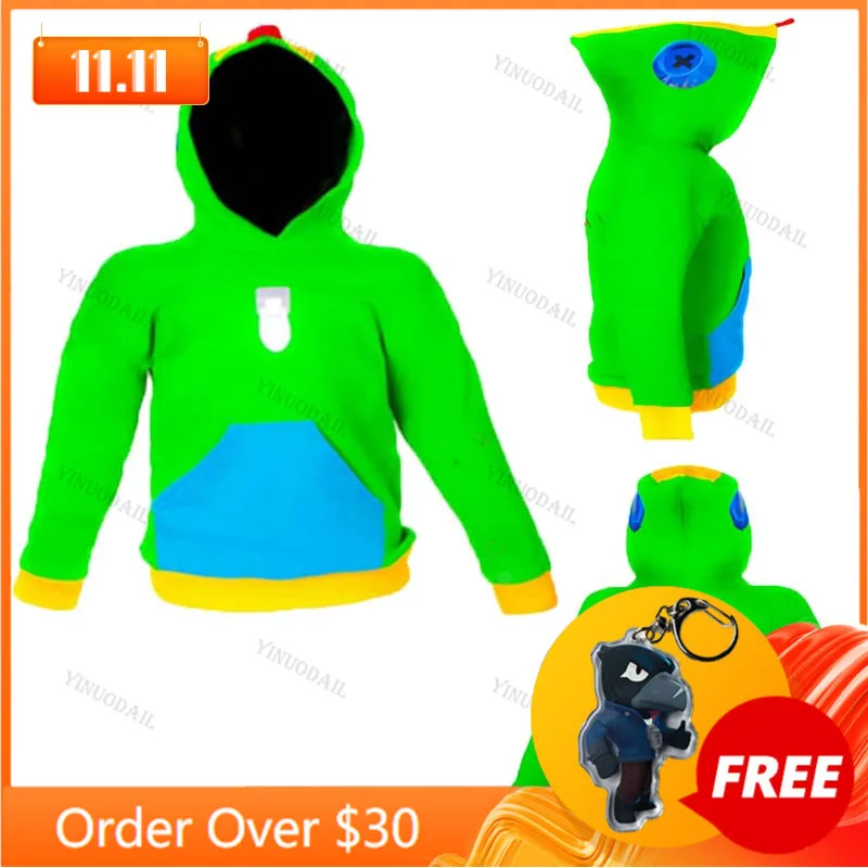 

Leon Children's Wear Kids Hoodies Shooting Game 3d Hoodie Sweatshirt Boys Girls Harajuku Long Sleeve Jacket Coat Teen Clothes
