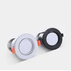 Круглый Встраиваемый светодиодный светильник 5 Вт, 7 Вт, 9 Вт, 12 Вт, 15 Вт, 18 Вт, монолитный блок светодиодов точечный потолочный светильник, AC110-220V, светодиодная лампа