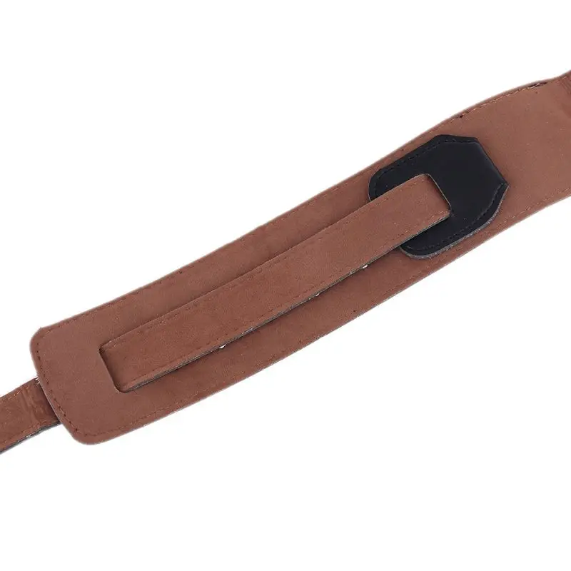 Регулируемый мягкий ремень толщиной из искусственной кожи для