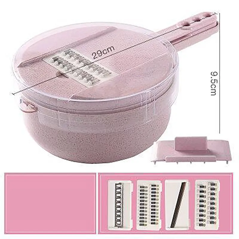 Многофункциональная ручная терка для овощей резки машина пшеничной соломы