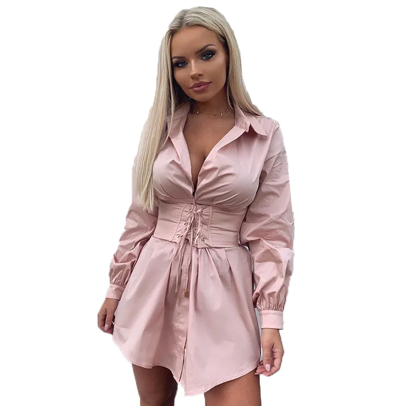 

New women's casual fashion belt belt blouse skirt skirt dress 2021