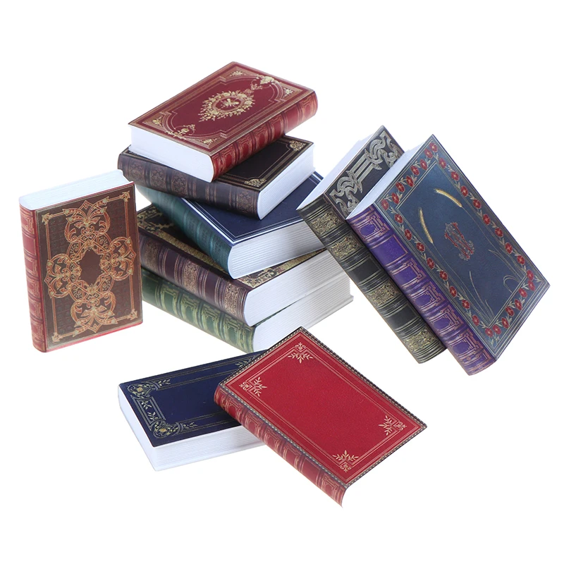 Миниатюрная модель кукольного домика 1/12 оптовая продажа аксессуары мини книга