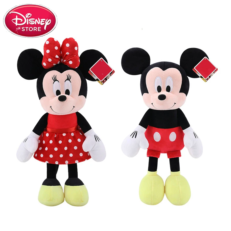 

30cm Disney Mickey Mouse Plush Doll Toys Cartoon Minnie Mouse for Girls Boys Birthday Gift Animal Plush Stuffed Toys