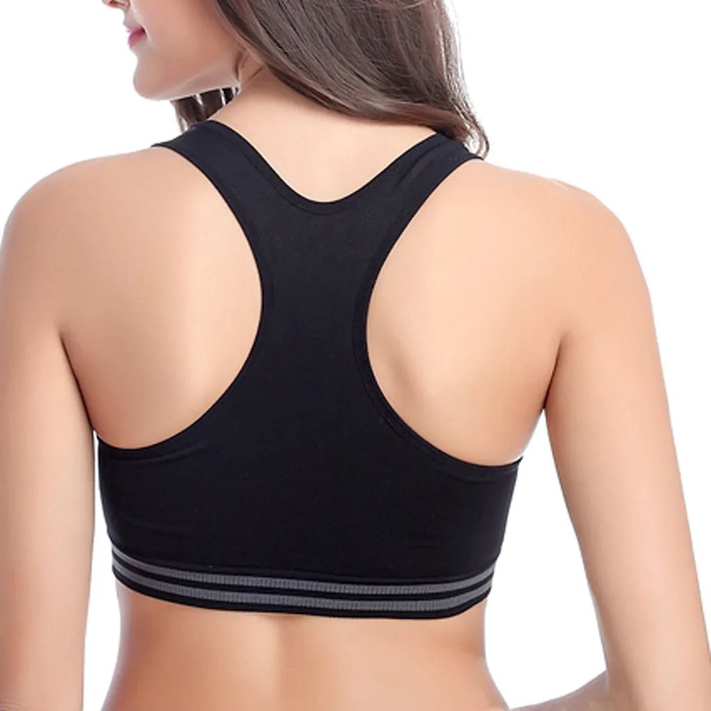 Горячие сексуальные женские для фитнеса бюстгальтер мягкий компрессионный