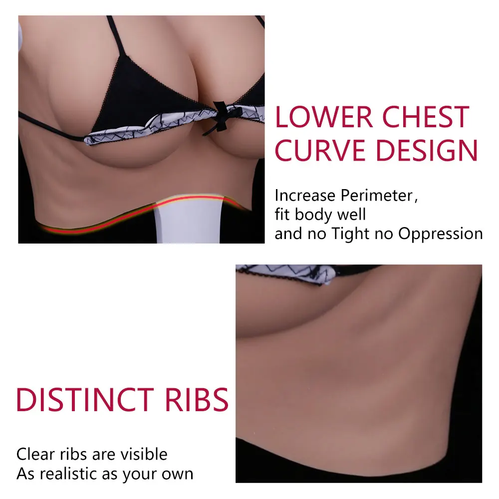 Силиконовые формы для груди Eyung High End S без масла Реалистичная поддельная Женская