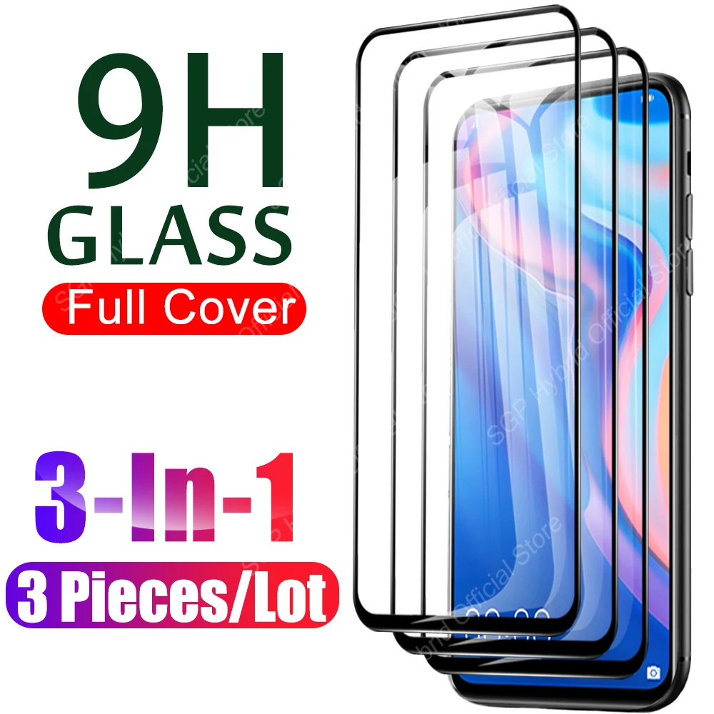 

3 шт закаленное стекло для Huawei Y9 Y5 Y5p Y6 Y6s Y6p Y7a Y7p Y7 Prime Pro 2019 Y8p Y9a Y9s Защитная пленка для экрана