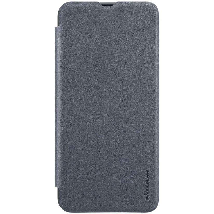 Для samsung Galaxy A50 A50S A30S A30 A10 флип-чехол NILLKIN блестящий тонкий флип-чехол из искусственной кожи чехол для телефона samsung A50 - Цвет: Grey