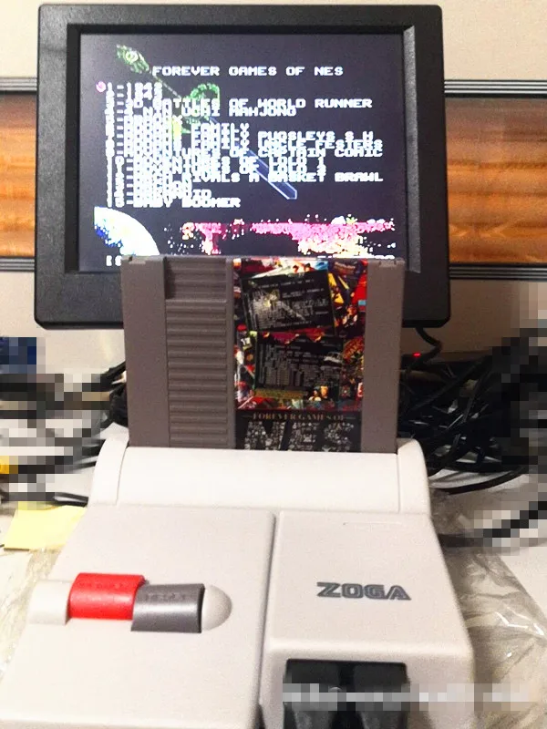 Для флуоресцентной консоли с двумя контроллерами для игр NES 852 в 1 (405 + 447)|game