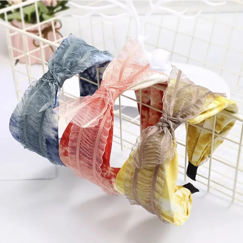 Ленты из органзы с оборкой 50 ярдов оптовая продажа для рукоделия художественное