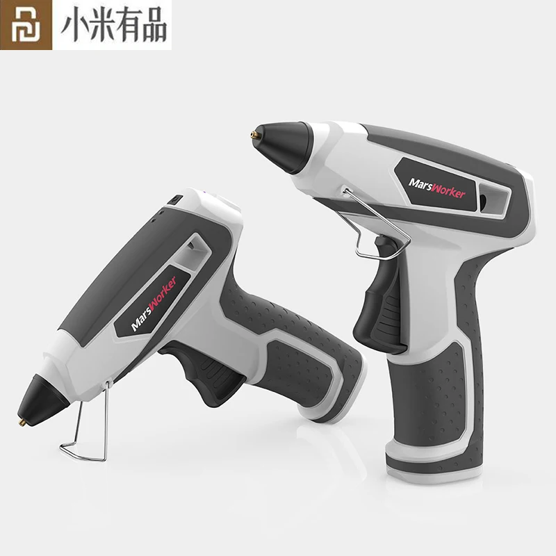 

Youpin MarsWorker Electric Hot Melt Glue Gun Set 15s Heat Tools 4V Lithium Battery Charging Home Repair with 7*190mm Glue Sticks