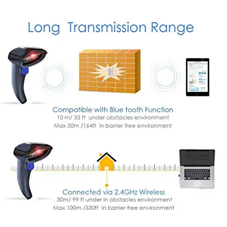 NETUM W8-X беспроводной Bluetooth 2D сканер штрих-кода QR матрица данных PDF417 и NT-W3 ручной Проводной CCD автоматический считыватель штрих-кода