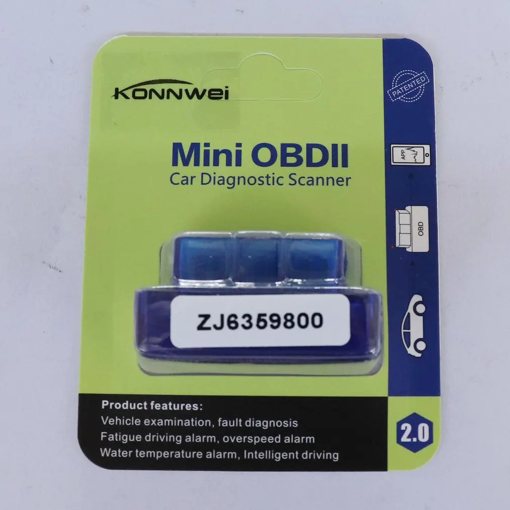 Новый обновленный сканер ELM327 с Bluetooth V2.1 OBD мини-сканер ELM 327 OBDII OBD2 диагностические