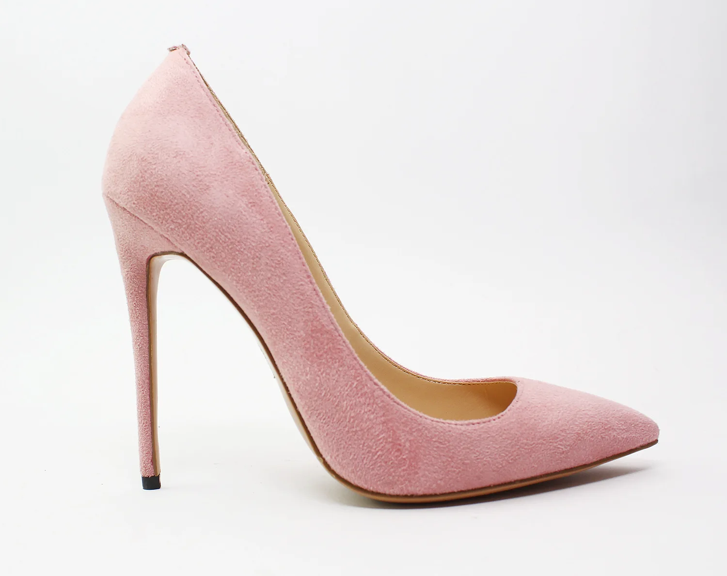 

Fashion sexy light mouth thin high heeled women's anti Velvet Large high heeled shoes