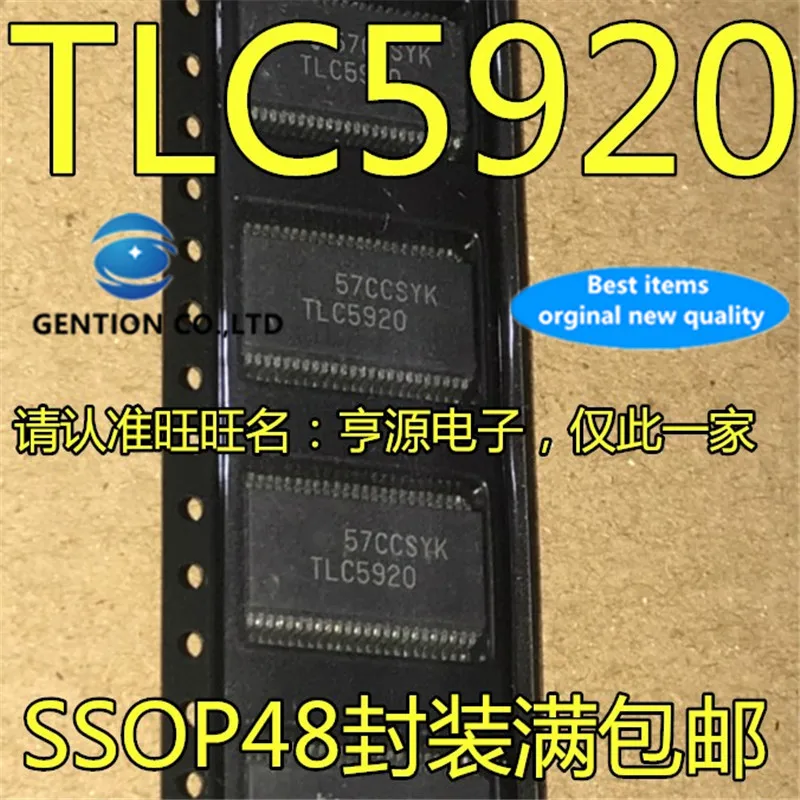5 шт. TLC5920 TLC5920DLR светодиодный драйвер освещения чип SSOP-48 в наличии 100% новый и