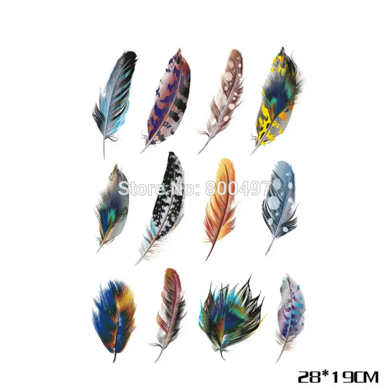 

Новый Дизайн Авто украшения набор красочных крыло наклейка в виде перьев комплект наклеек для любого автомобиля для того, чтобы покрыть цар...