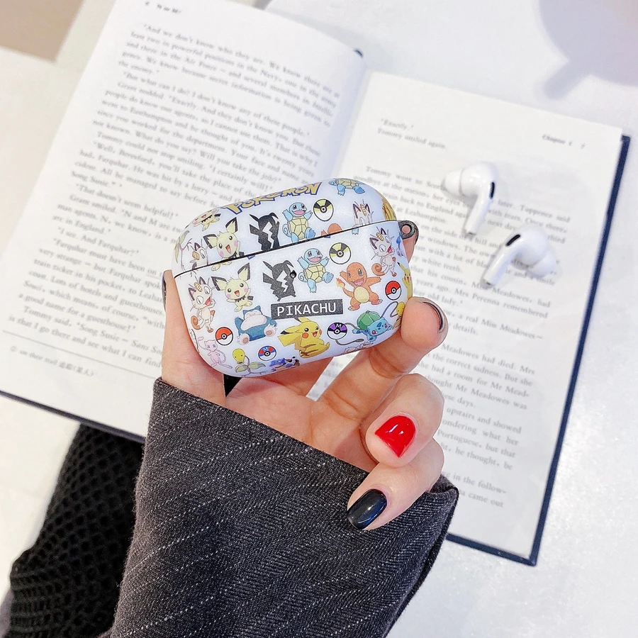 Модный чехол с надписью cutu Pikachu для Airpods Pro, чехол с беспроводной Bluetooth для apple airpod Pro 3, силиконовый чехол - Цвет: «Лвори»