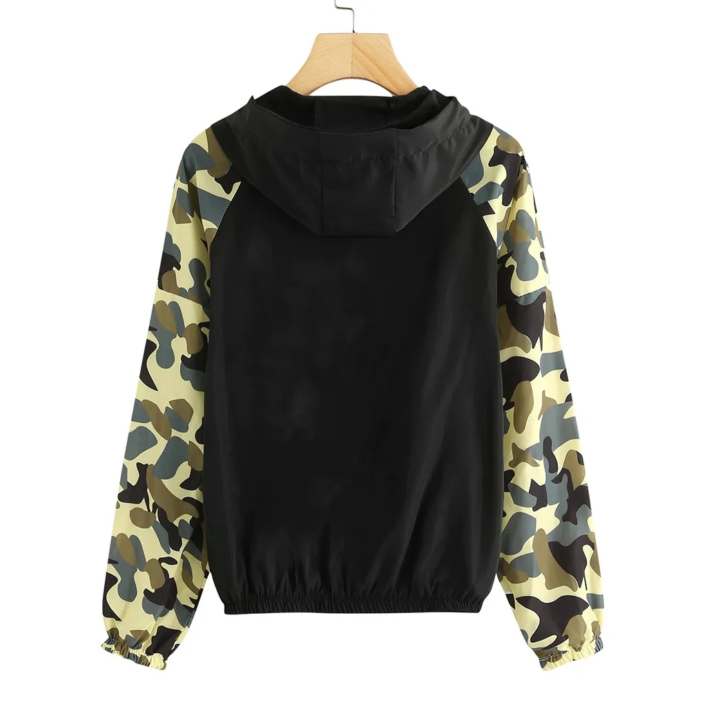 SAGACE 2020 осень и зима новая женская камуфляжная повседневная спортивная куртка на