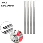 4 шт. 82 мм электрические строгальные лезвия Реверсивные ножи для строгального станка из быстрорежущей стали детали для деревообрабатывающего оборудования для росы-АЛТ B-osch Mak-ita
