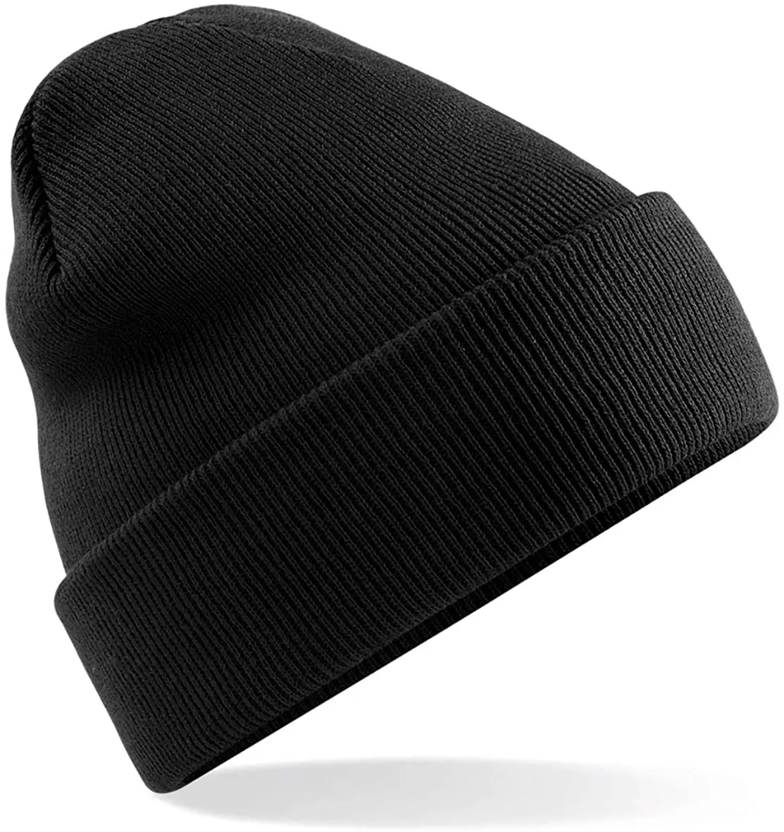 

Beanie Hat Men's Women's Unisex Warm Soft Knitted Flanged Winter Hat