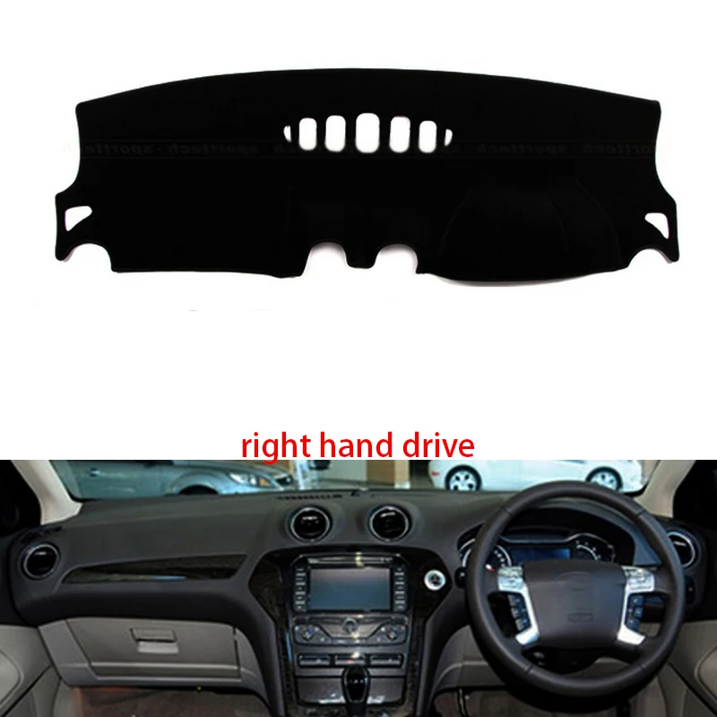 For Ford mondeo 2007 2008 2009 2010-2012 Car Styling Dash Mat Dashmat Dashboard Sticker Cover Sun Shade Board Carpet | Автомобили и