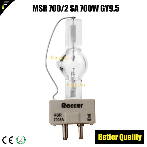 MSR 700/SA GY9.5 MSR700W/2SA MSR700w/2 компьютерная подвижная лампочка для налобного фонаря CSR700W/SA Stage Bubble односторонняя GY9.5 лампа проектора - Цвет: Roccer MSR 700 sa