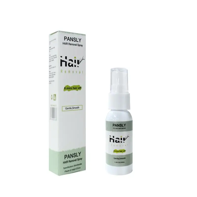 

30ml Hair Removal Spray Natural Aloe Ingredients Fast Body delicate smooth Gentle Moisturizing Quick Hair Removal Spray TSLM1