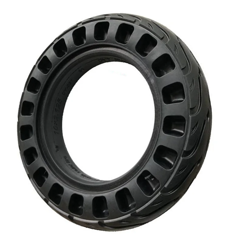 

10x2.125 Electric Scooter 10x2.125 Honeycomb Solid Tire Rubber Puncture-proof Tyre For Scooter Upgrade Replacement