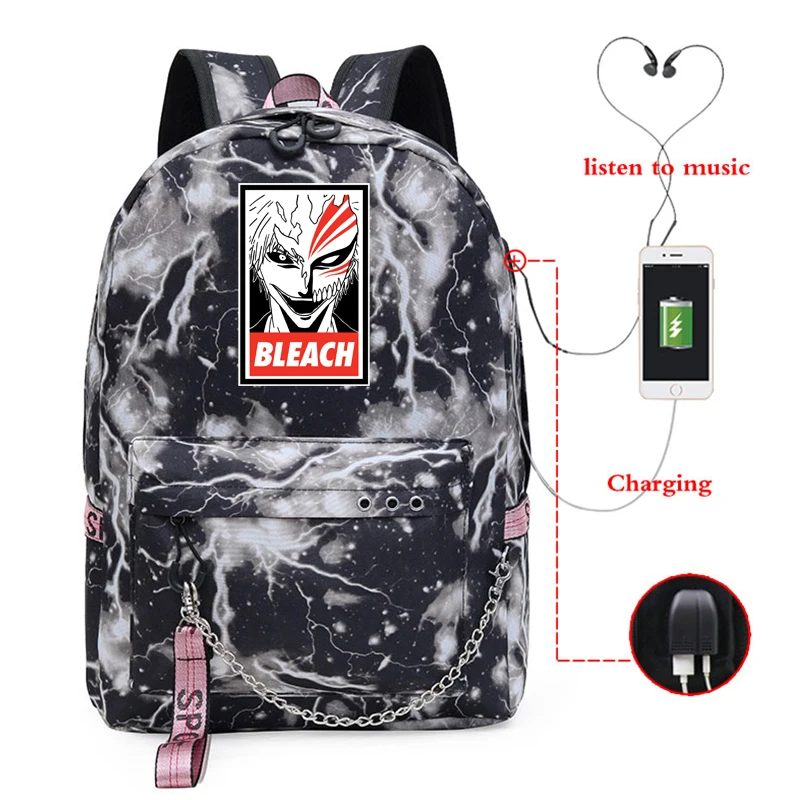 

BLEACH - Mochila Feminina USB
