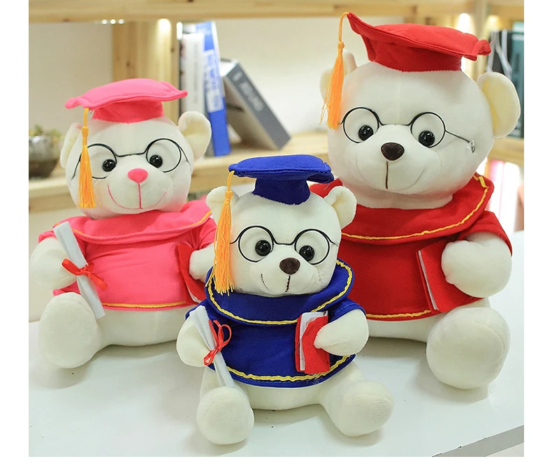 Милая кукла доктора медведя на выпускной декоративные игрушки детский подарок