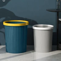 kitchen recycling waste plastic bin thick without cover living room waste bin household creative prullenbak bathroom dm50wb