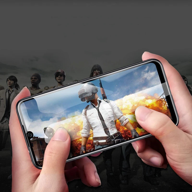 

2 in 1 9D Tempered Glass For Xiaomi Redmi 7 Camera Lens Flim For Redmi 7 Glass Screen Protector Glass Protective Back Lens Film