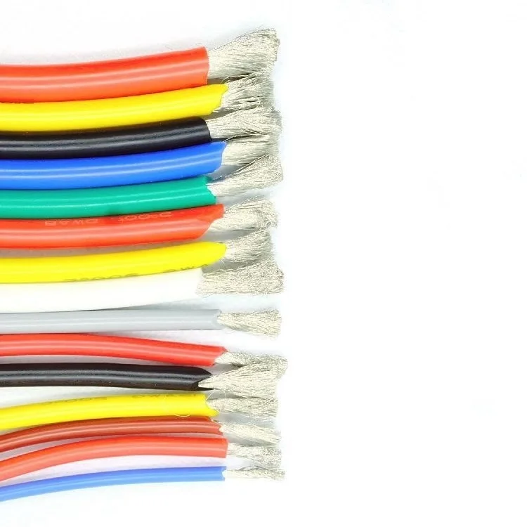 1 м провод кабель 6AWG супер мягкая силиконовая Изолированная высокотемпературная
