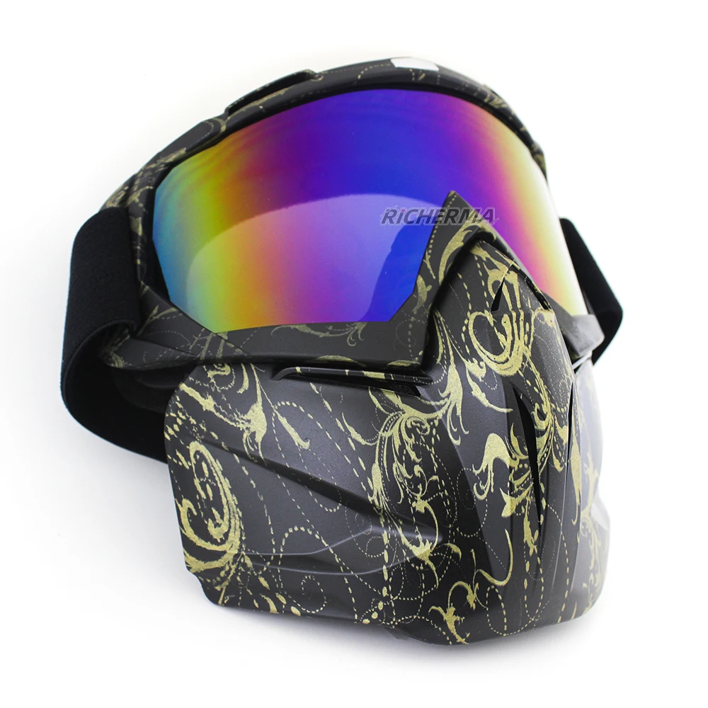 Пылезащитная маска на все лицо для велосипеда-внедорожника ветрозащитная