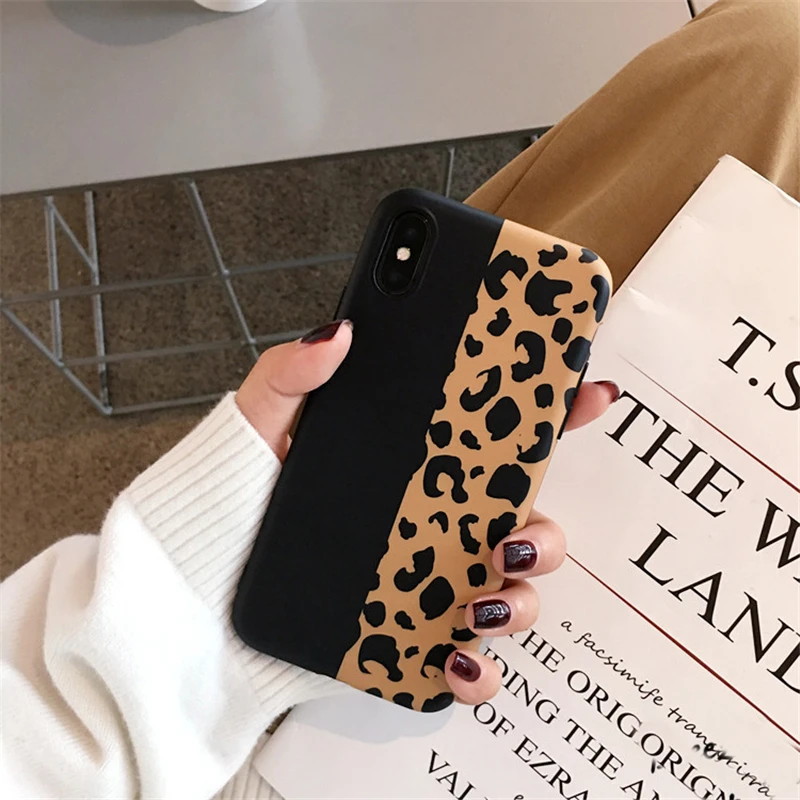 1 Чехол Lovebay с леопардовым принтом для телефона, чехол для Iphone XS Max XR X 8 7 6 6S Plus, роскошные мягкие чехлы на заднюю панель, цветная модная оболочка - Цвет: 1