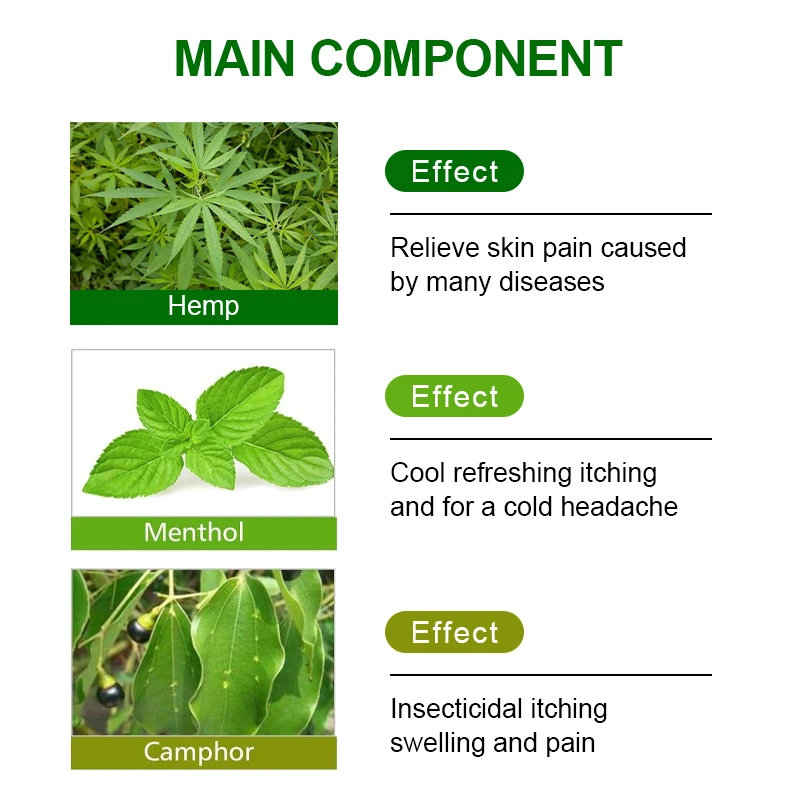 

GPGP Greenpeople Herbal Hemp oil Essence Pain Relief Patch To Relieve Joint Pain Rheumatism Neck Pain and Back Pain