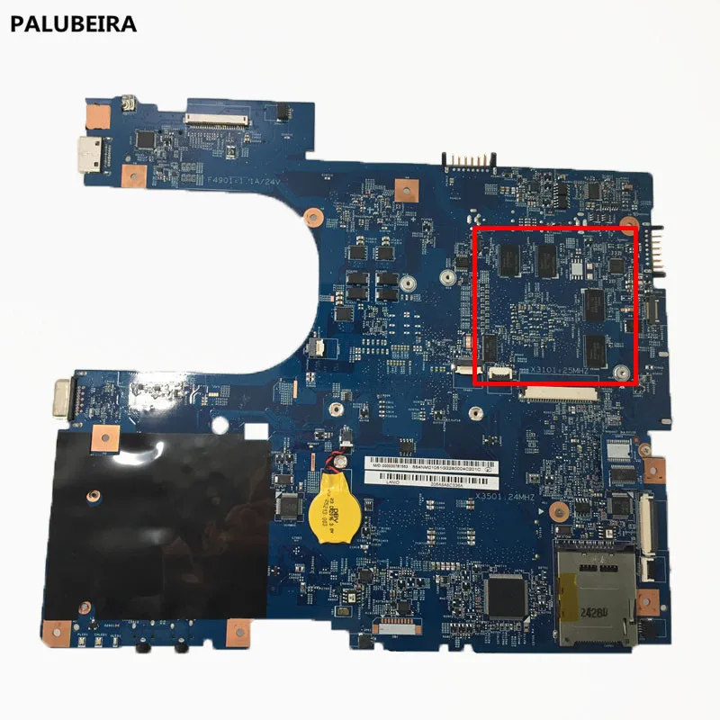 PALUBEIRA материнская плата для ноутбука ACER 8573 8573T MBV4C01002 BAD50 HR MB с видеокартой чипы