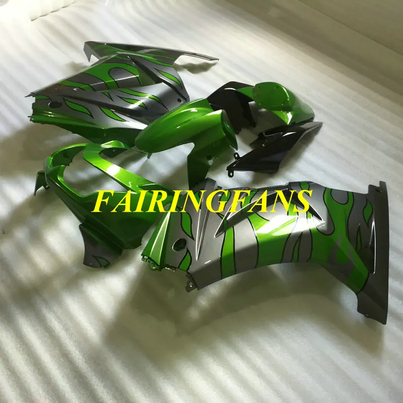Комплект обтекателей для KAWASAKI Ninja ZX250R 08 09 10 11 12 ZX 250R 2008 2012 Обтекатели кузова серого