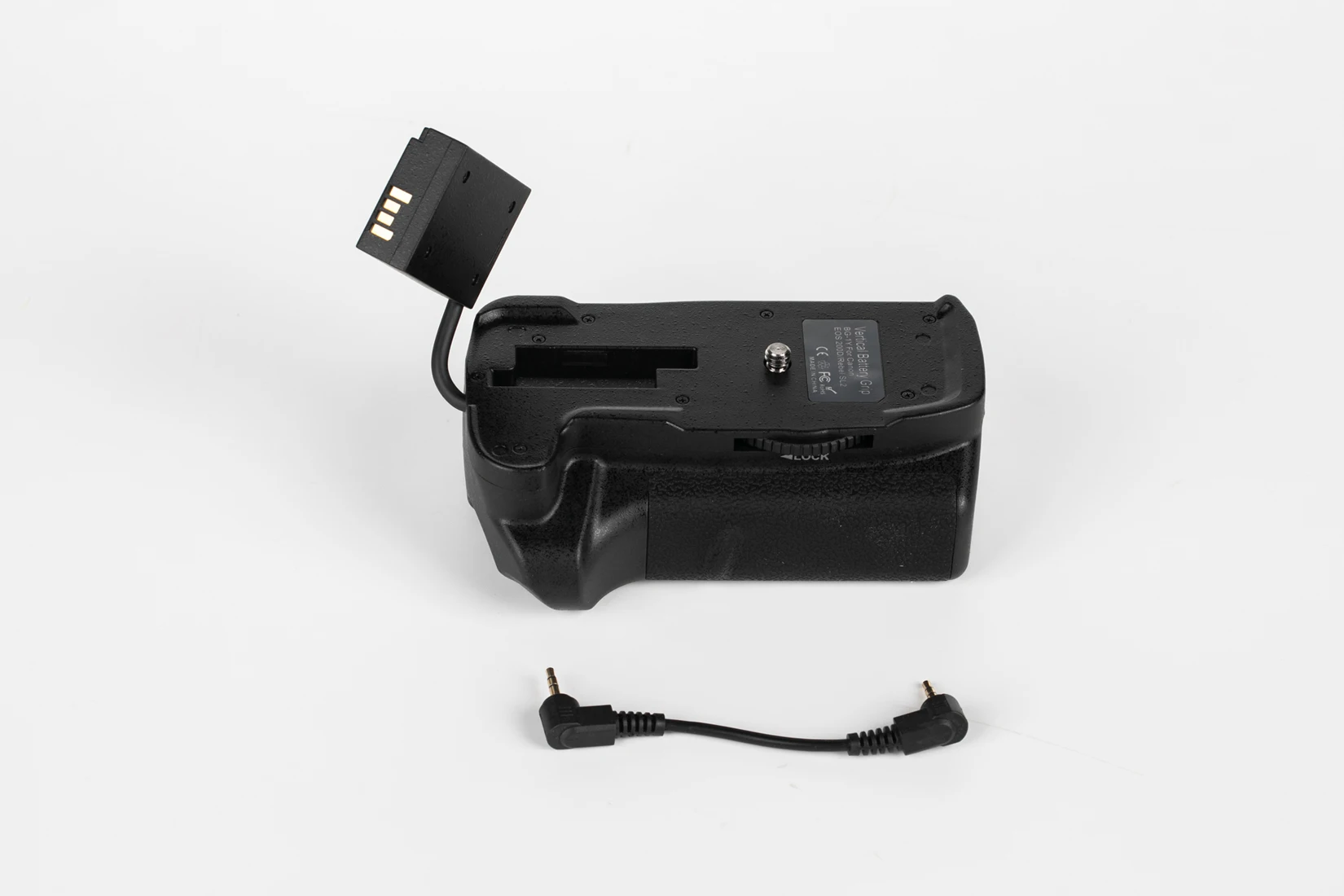 Вертикальный Батарея рукоятки для Canon 200D Rebel SL2 камера с 2 шаговым