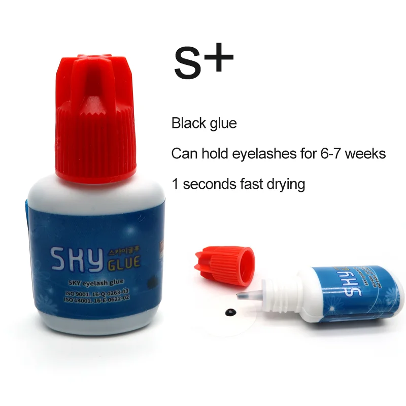 

2020 sky glue eyelash extensions sky lashes black eyelash glue manufacturer
