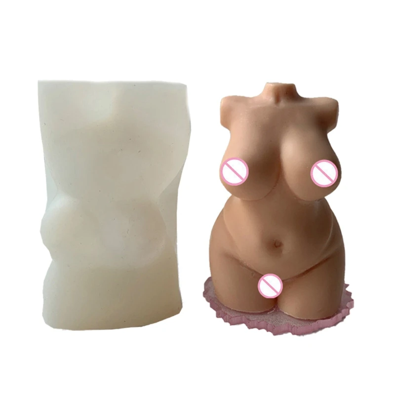 

3D Женская свеча в виде тела