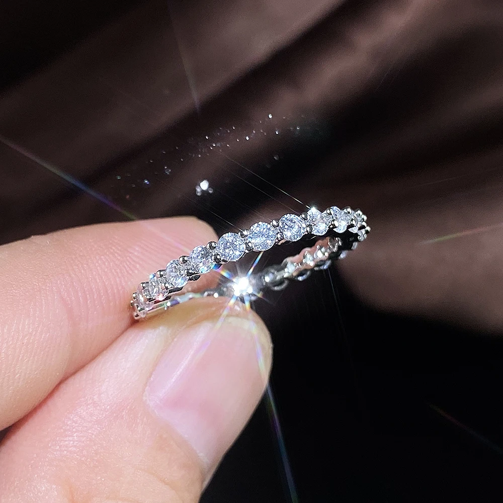 Модное роскошное женское кольцо Huitan с микрозакрепкой большое