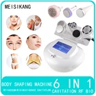 Кавитационный вакуумный ультразвуковой 6 в 1 аппарат MEISIKANG 80K RF для уменьшения целлюлита, похудения, потери веса, массажер для тела, красоты, здоровья