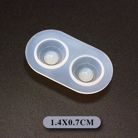 Силиконовая форма для изготовления зеркальных глаз