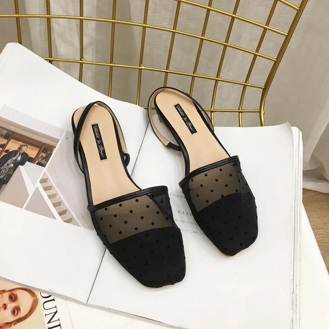 

2021 Summer Sandals Straps Comfort Shoes for Women Square Toe Suit Female Beige Block Heels Laces New Black Fashion Girls Chunk